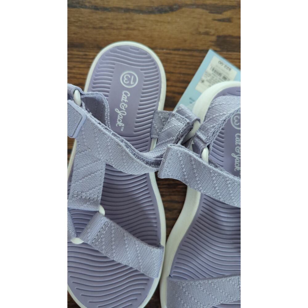 Cat & Jack Art Class Little Girls Sandals Shoes NWT - Picture 2 of 3